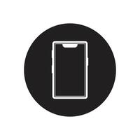 mobile phone icon vector