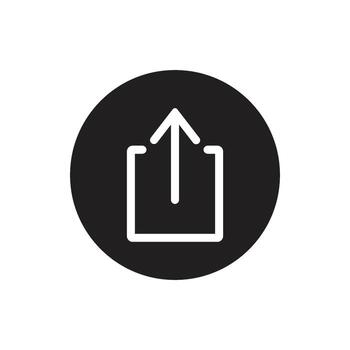 exportar icono vector