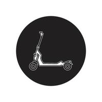 scooter icon vector