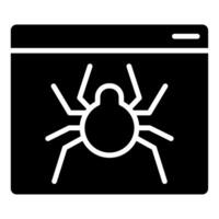 Dark Web Crawler icon vector illustration