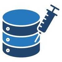 SQL Injection icon vector illustration