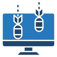 Denial of Service icon vector illustration