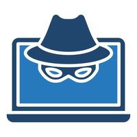 Spyware icon vector illustration