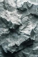 AI generated Close Up View of Rock Formation photo