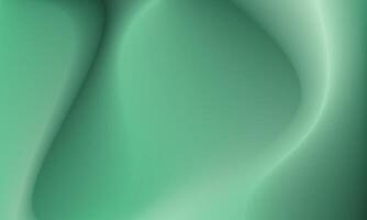 green abstract background with wavy lines vector