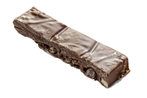 AI generated Chocolate roll with nuts and caramel png