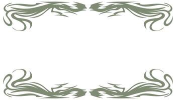 Abstract background with watercress colors vector