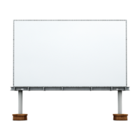 AI generated Billboard isolated on transparent background png