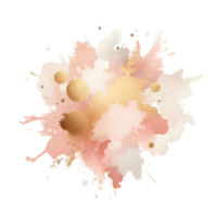 Abstract Splash Ink Blot Colors Watercolors png