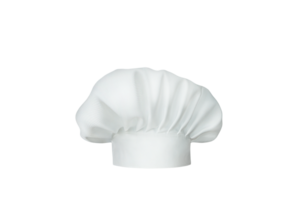 white chef hat PNG transparent