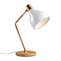 AI generated Modern table lamp on transparent Background PNG