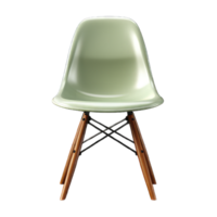 ai genererad modern stol på transparent bakgrund png