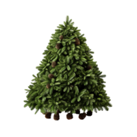 ai generiert Weihnachten Baum, Weihnachten Baum png