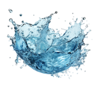 ai generato acqua spruzzata, acqua spruzzo png