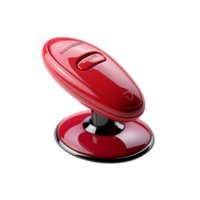 ai généré rouge pousser bouton, rouge pousser bouton png