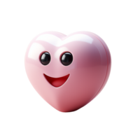 ai generiert rot Herz Emoji, rot Herz Emoji png