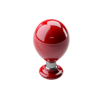 AI generated Red Push Button, Red Push Button Png