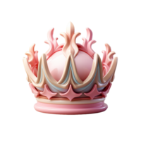 AI generated Crown Soft Lighting Soft Pastel png