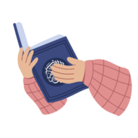 mano gesti lettura al Corano png