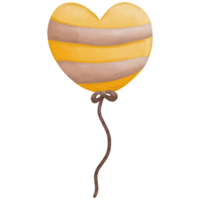 ballon waterverf zo schattig png