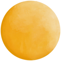 Luna acuarela entonces linda png