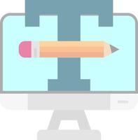Logo design Flat Light Icon vector