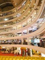 Inside a large shopping mall in jakarta mall square march 12 2024 jakarta, Indonesia photo