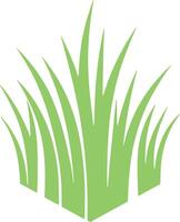 green grass plant vector