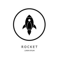 Logo vector design for business. Rocket logos.