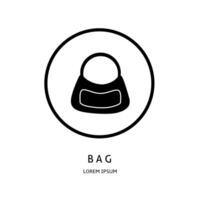 Logo vector design for business. Bag logos.