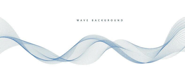 fondo abstracto con ondas vector