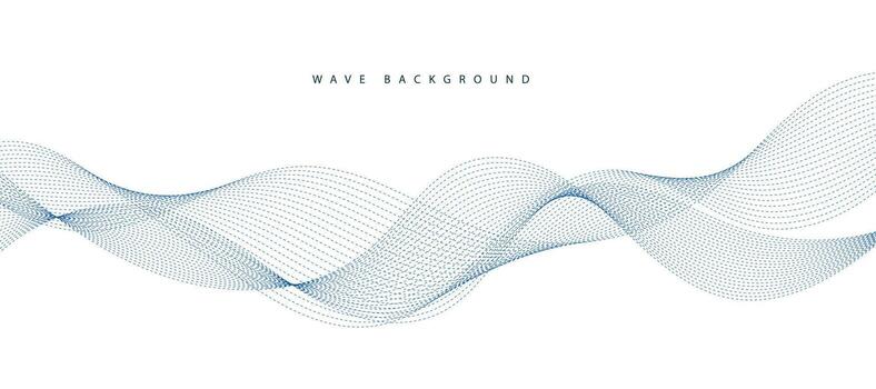 fondo abstracto con ondas vector