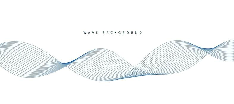 fondo abstracto con ondas vector