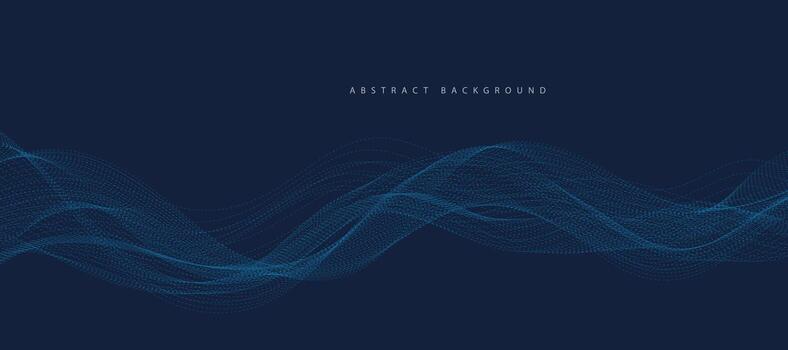 fondo abstracto con ondas vector