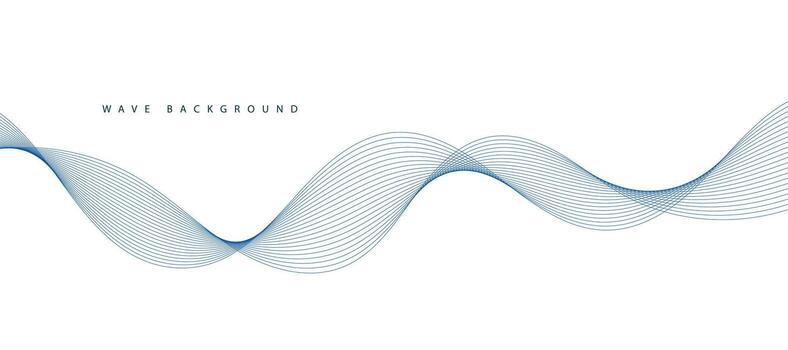 fondo abstracto con ondas vector