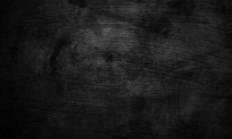 Black concrete texture as a concept of horror and Halloween. Dark wall background cement or stone. photo