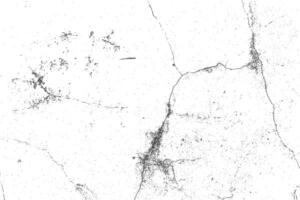 Distress Overlay Texture Grunge background of black and white. Dirty distressed grain monochrome pattern of the old worn surface design. photo