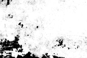 Grain monochrome pattern of the old worn surface design. Distress Overlay Texture Grunge background of black and white. photo