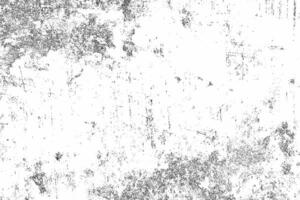 Grain monochrome pattern of the old worn surface design. Distress Overlay Texture Grunge background of black and white. photo
