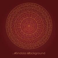 mandala background with a circular design vector