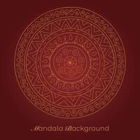 mandala background with a circular design vector