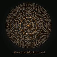 mandala background with a circular design vector