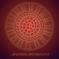 mandala background with a circular design vector