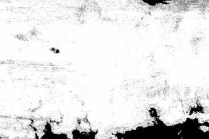 Grain monochrome pattern of the old worn surface design. Distress Overlay Texture Grunge background of black and white. photo