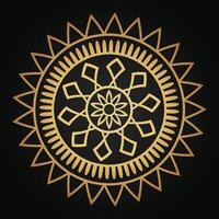 mandala background with a circular design vector