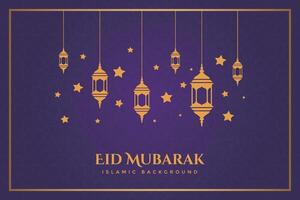 Vector elegant luxurious ramadan, eid al-fitr, islamic background decorative greeting card