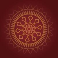 mandala background with a circular design vector