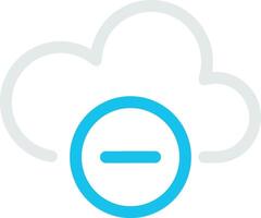 Cloud icon symbol vector image. Illustration of the hosting storage design image