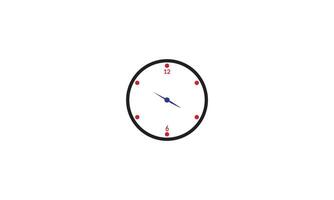 Vector abstract logo idea, time concept or clock business icon.