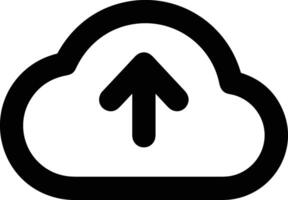 Cloud icon symbol vector image. Illustration of the hosting storage design image